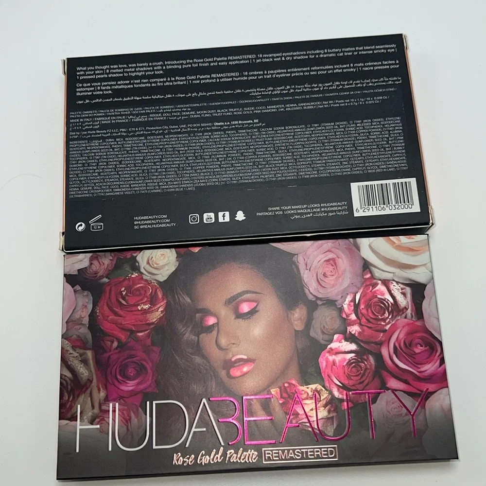 🩷NWT HUDA BEAUTY ROSE GOLD PALETTE REMASTERED - Picture 11 of 13